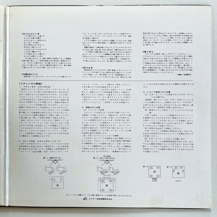 Masahiko Sato & 1864 Cotton Field Rock Band - Kyoui no Moog Sound (Original, Quadraphonic) - Portal Records
