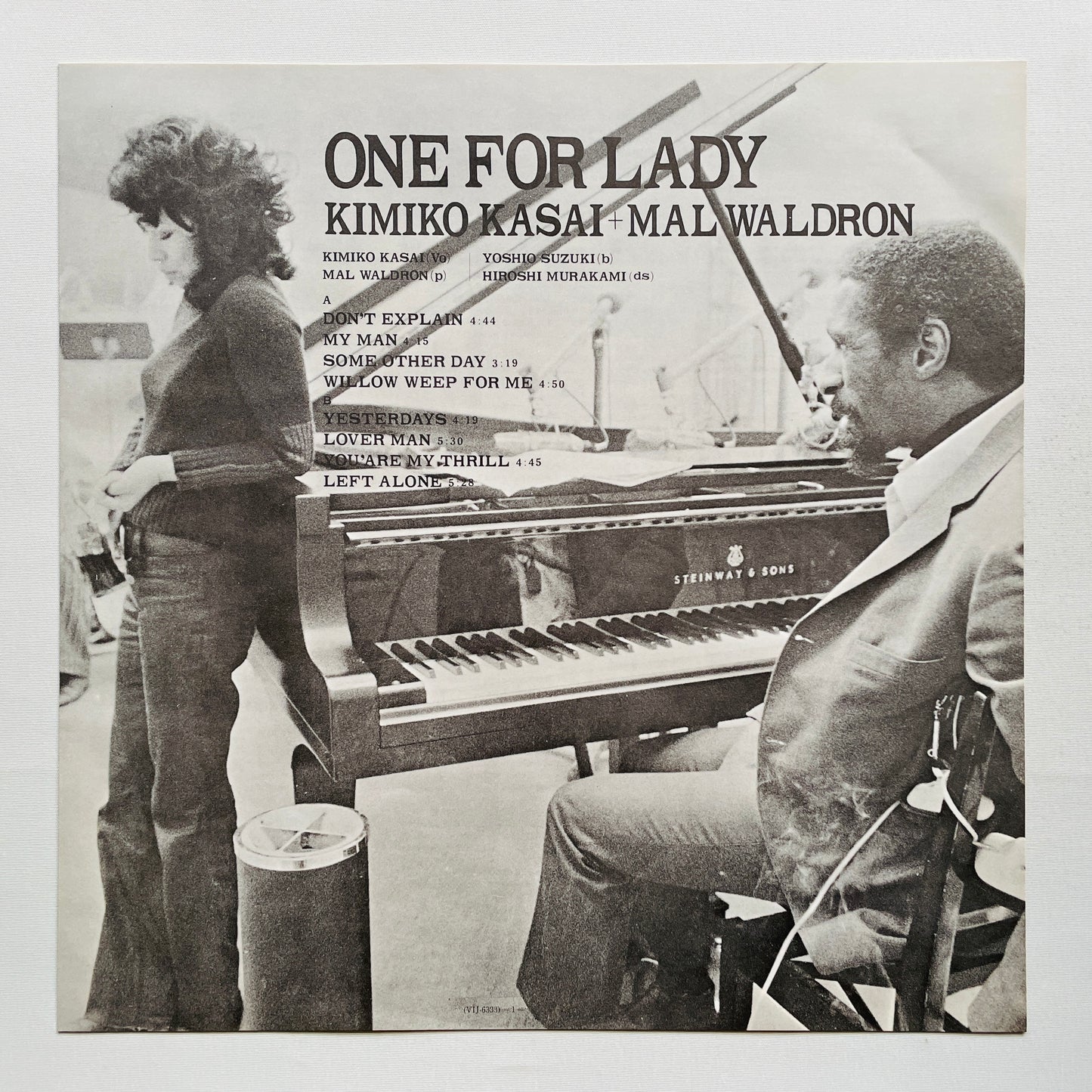 Kimiko Kasai & Mal Waldron – One For Lady (Repress)