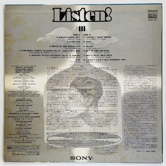 V.A. - Listen! III (Promo Only)