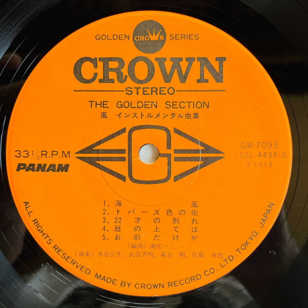 Ichizo Seo – The Golden Section (Original)