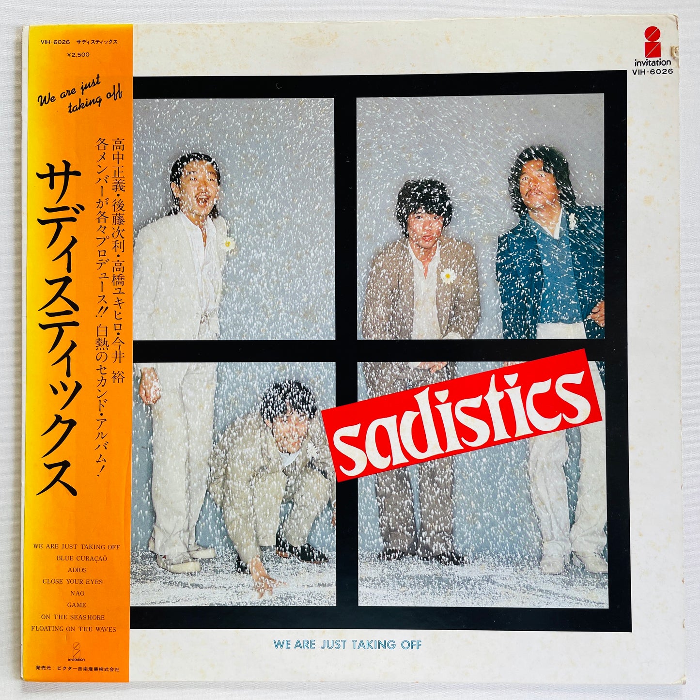 Sadistics – We Are Just Taking Off (Original)