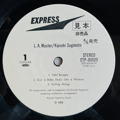 Kiyoshi Sugimoto – L.A. Master (Original, Promo)