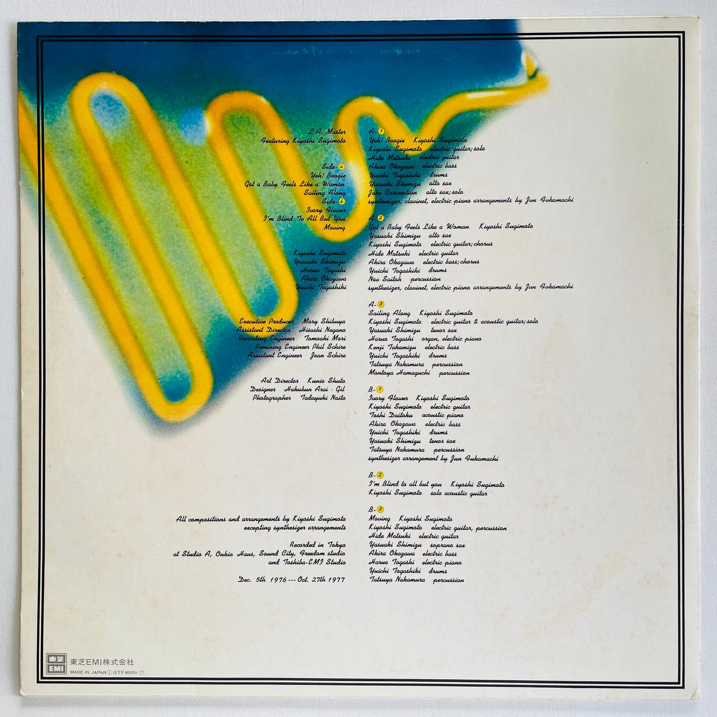 Kiyoshi Sugimoto – L.A. Master (Original)