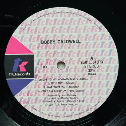 Bobby Caldwell - Self Titled (Japanese Pressing)