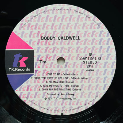 Bobby Caldwell - Self Titled (Japanese Pressing)