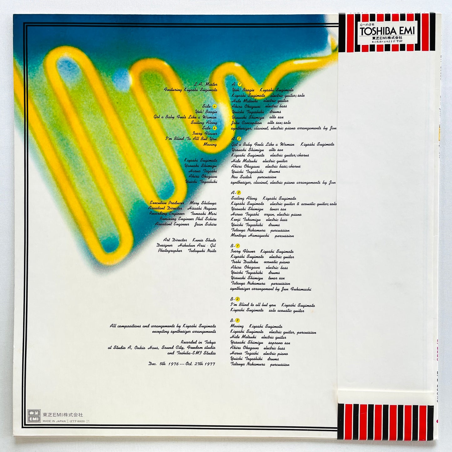 Kiyoshi Sugimoto – L.A. Master (Original) - Portal Records