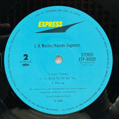 Kiyoshi Sugimoto – L.A. Master (Original) - Portal Records