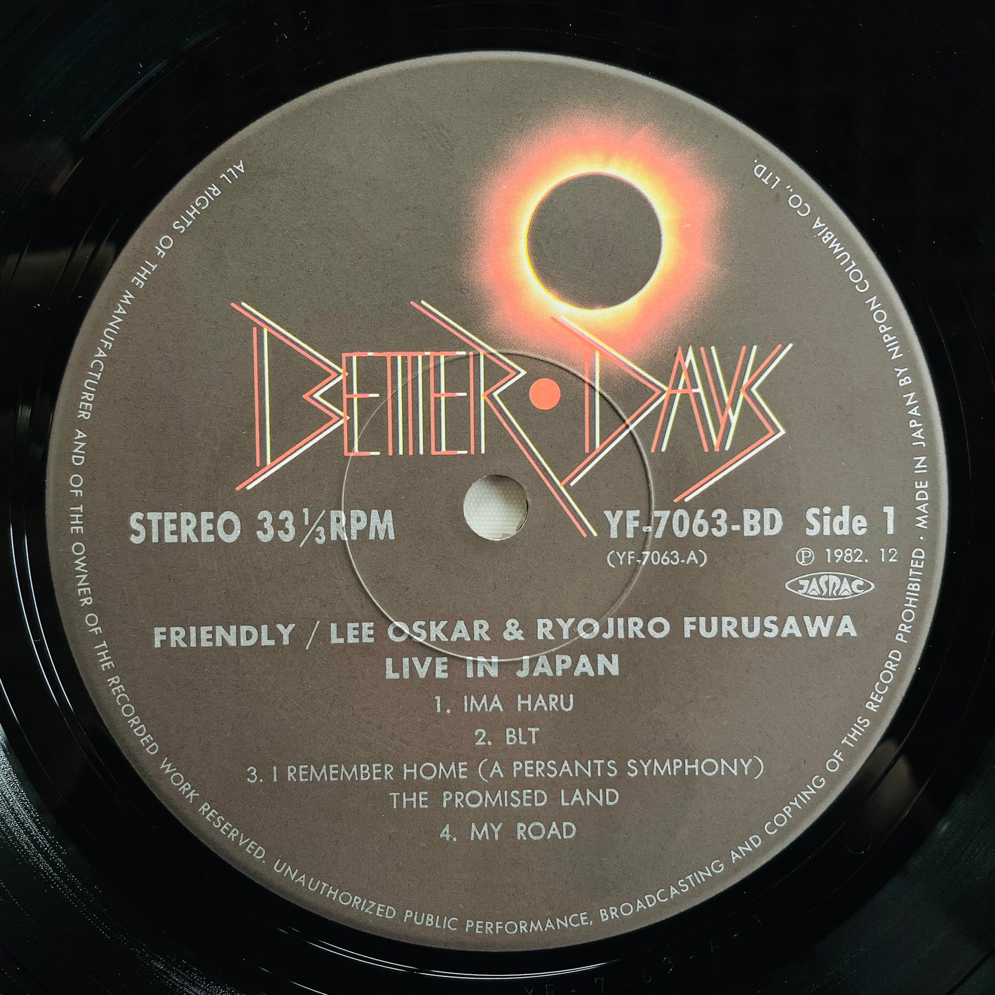 Ryojiro Furusawa, Lee Oskar – Friendly (Original)