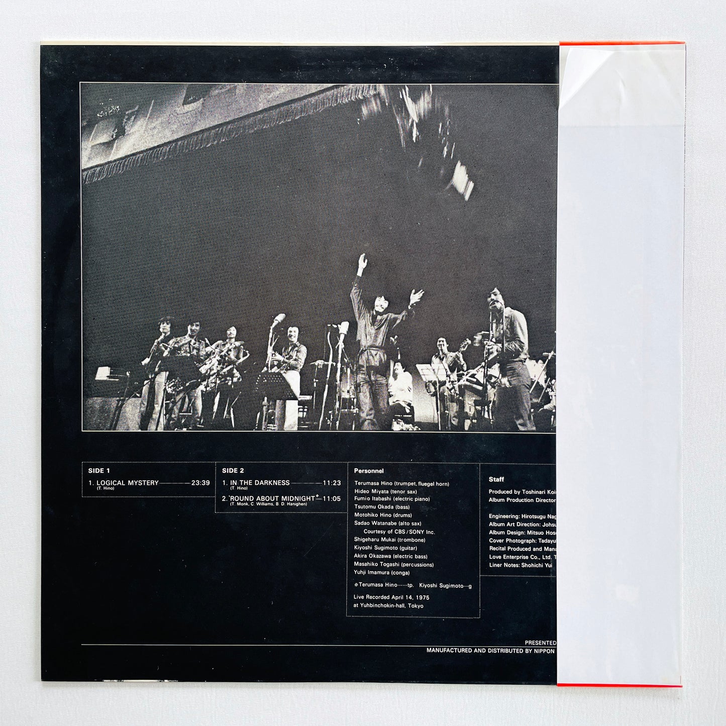 Terumasa Hino – Live In Concert (2nd Pressing)