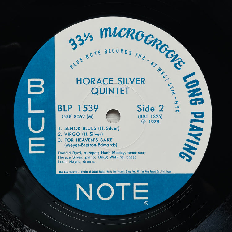 Horace Silver – 6 Pieces Of Silver (Japanese Pressing, Mono)