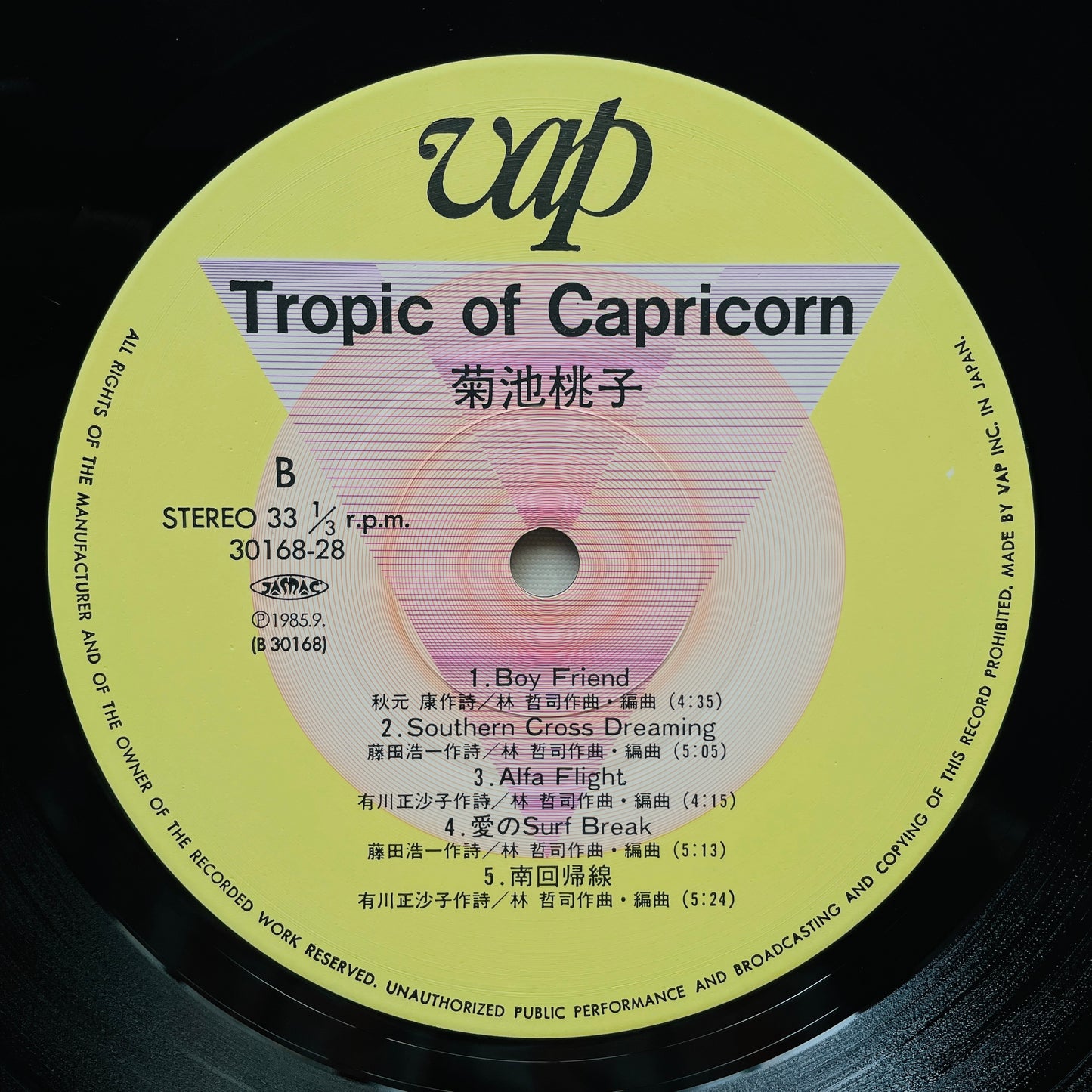 Momoko Kikuchi - Tropic Of Capricorn (Original)