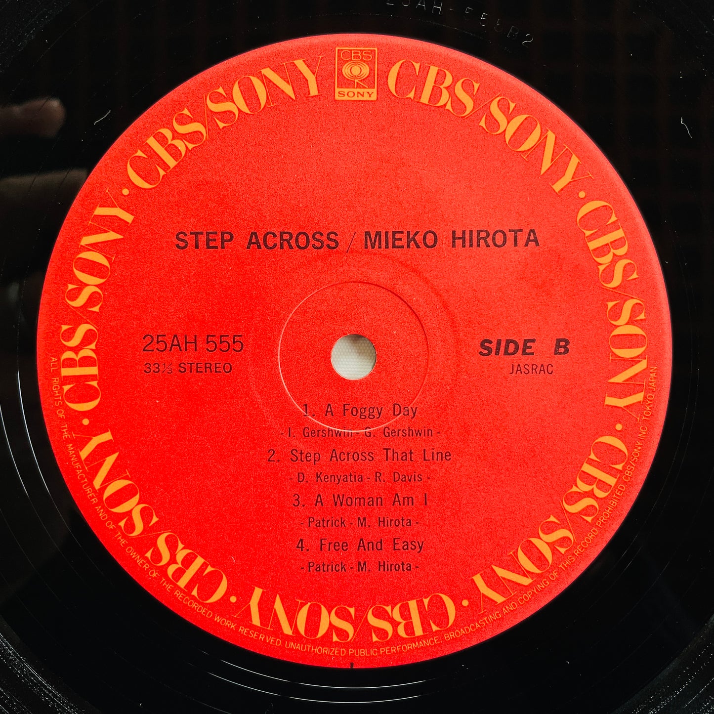Mieko Hirota – Step Across (Original)