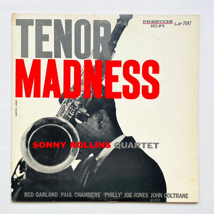 Sonny Rollins – Tenor Madness (Japanese Pressing, Mono, Promo)