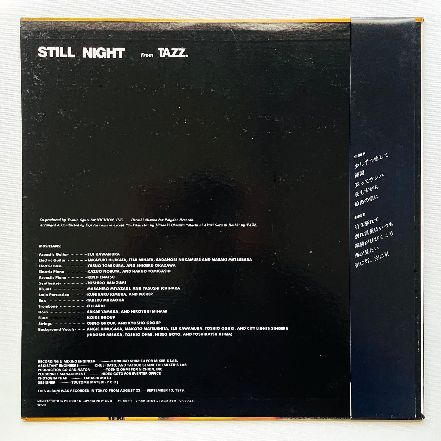 Tazumi Toyoshima – Still Night (Original)