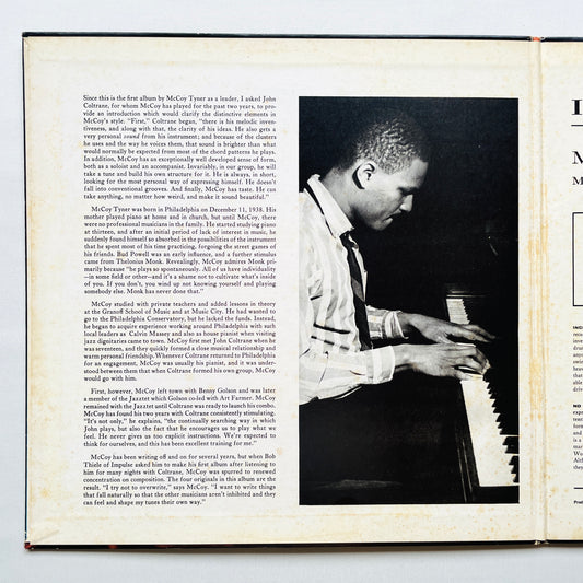 McCoy Tyner – Inception (Japanese Pressing, Promo)