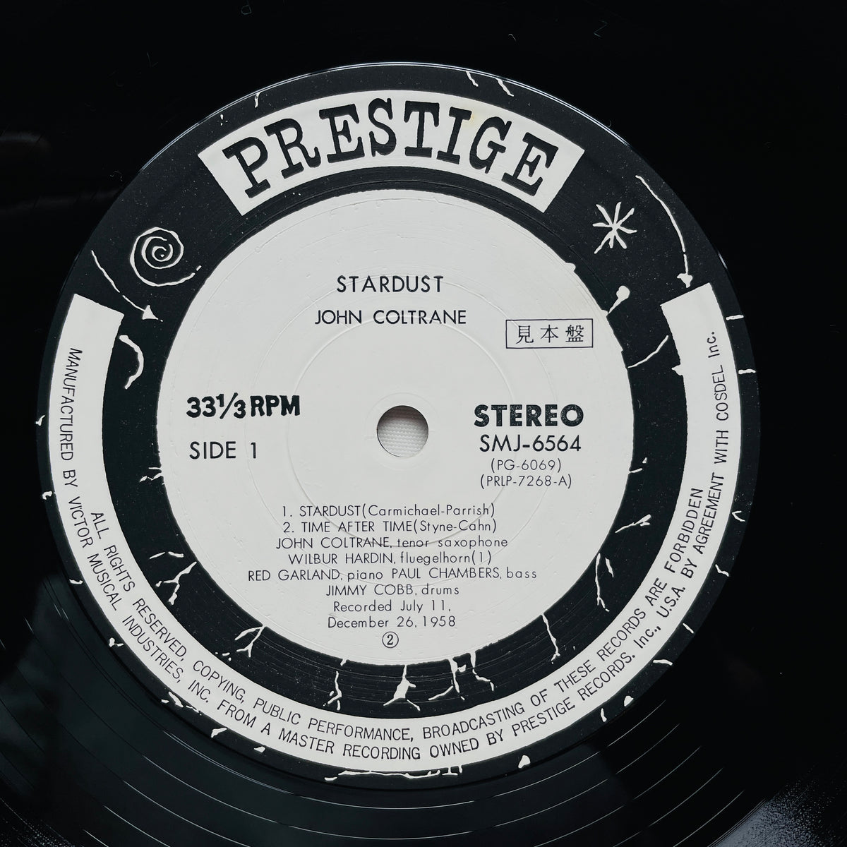 John Coltrane – Stardust (Japanese Pressing, Stereo, Promo)
