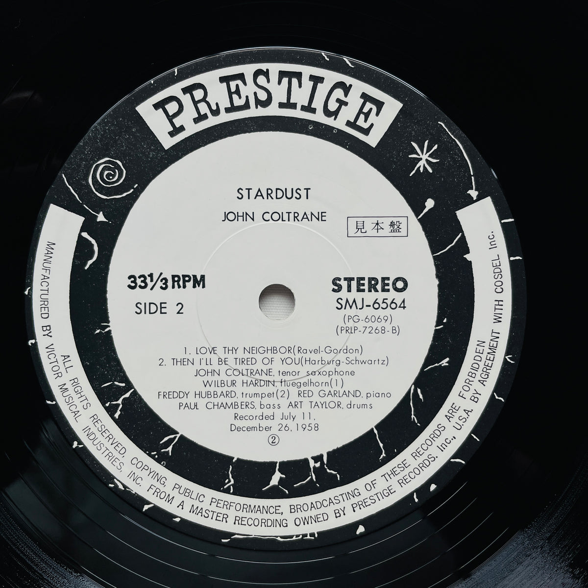 John Coltrane – Stardust (Japanese Pressing, Stereo, Promo)