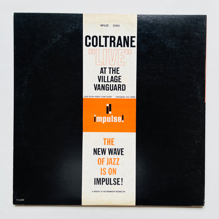 John Coltrane – "Live" At The Village Vanguard (Japanese Pressing, Promo)