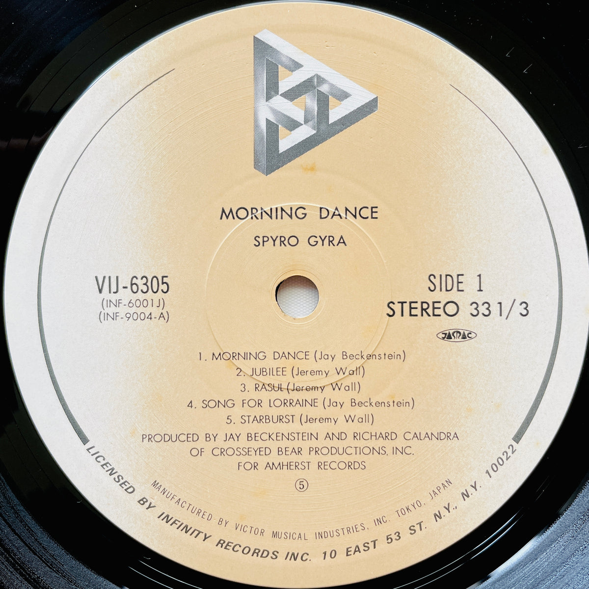 Spyro Gyra – Morning Dance - Portal Records