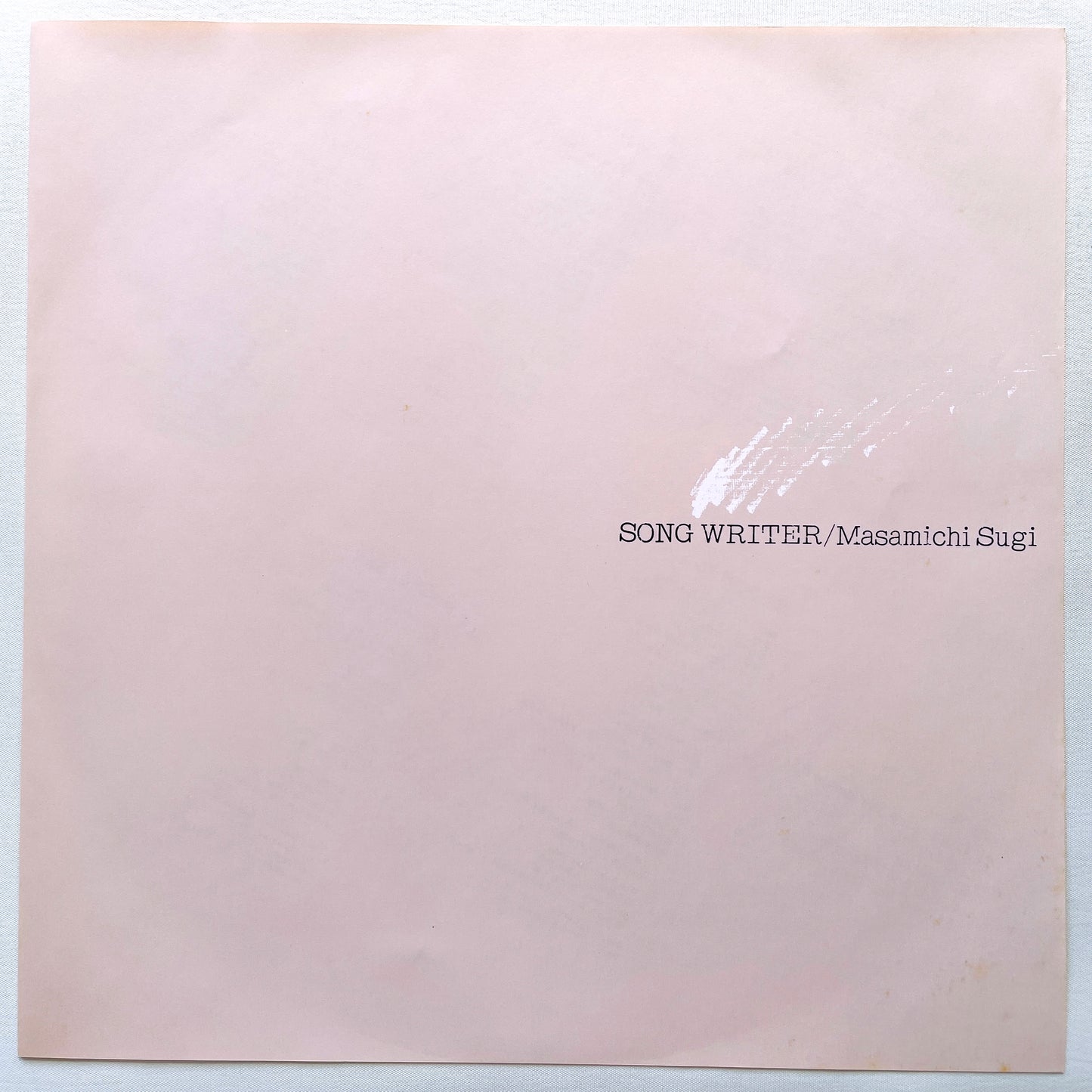 Masamichi Sugi - Song Writer