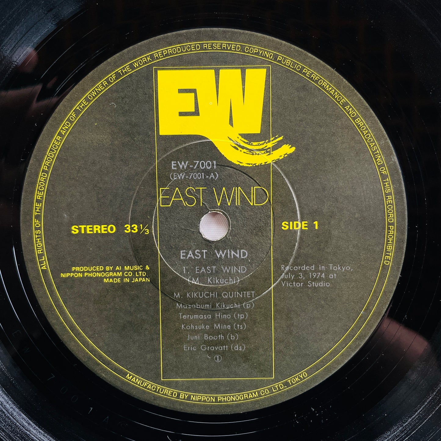 Masabumi Kikuchi – East Wind (Original)
