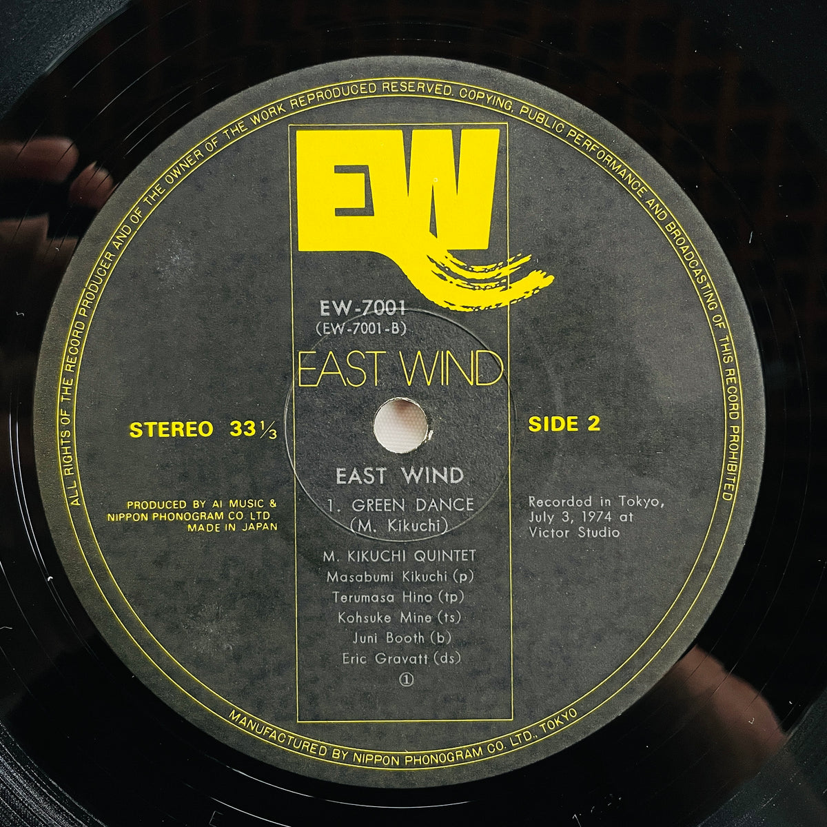 Masabumi Kikuchi – East Wind (Original)