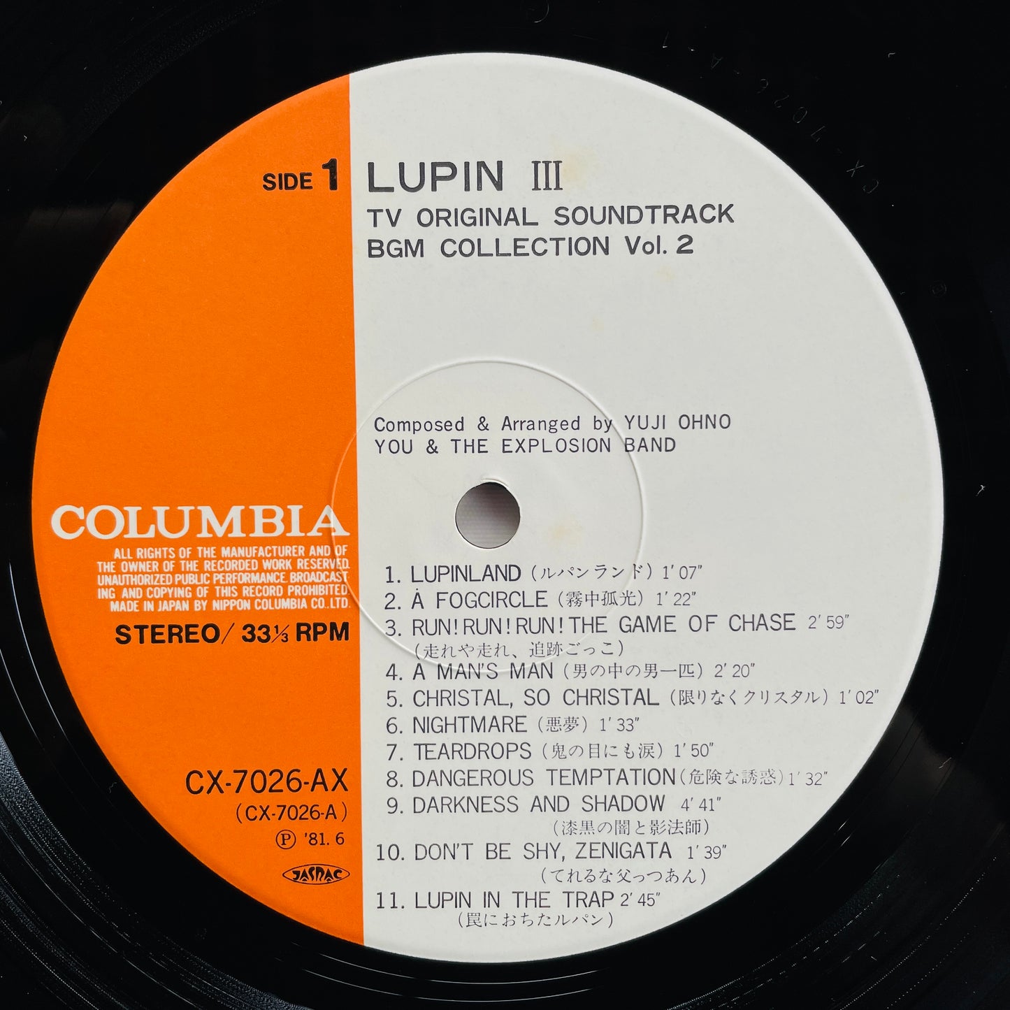 Yuji Ohno - Lupin The 3rd TV BGM Collection Vol.2 (Original)