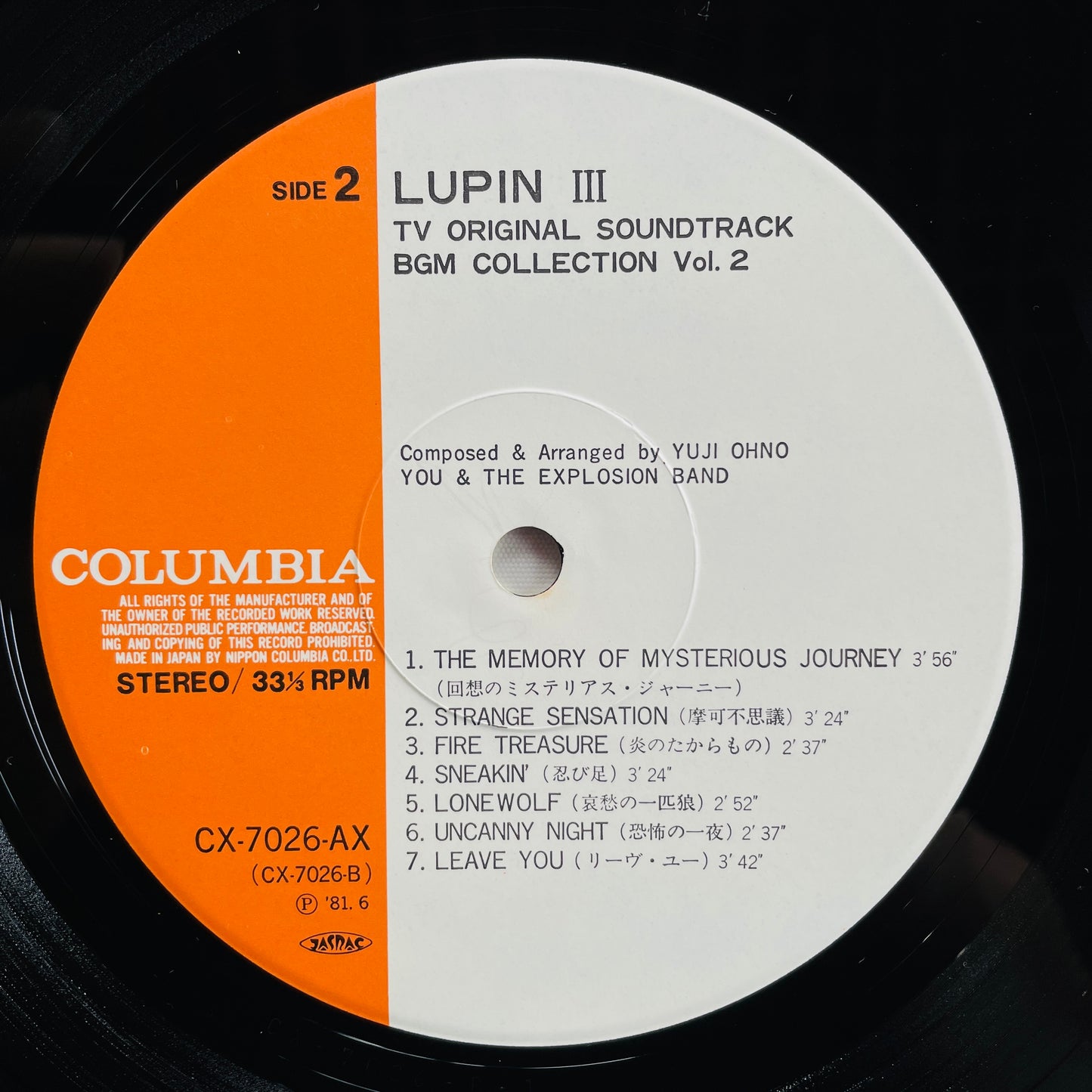 Yuji Ohno - Lupin The 3rd TV BGM Collection Vol.2 (Original)