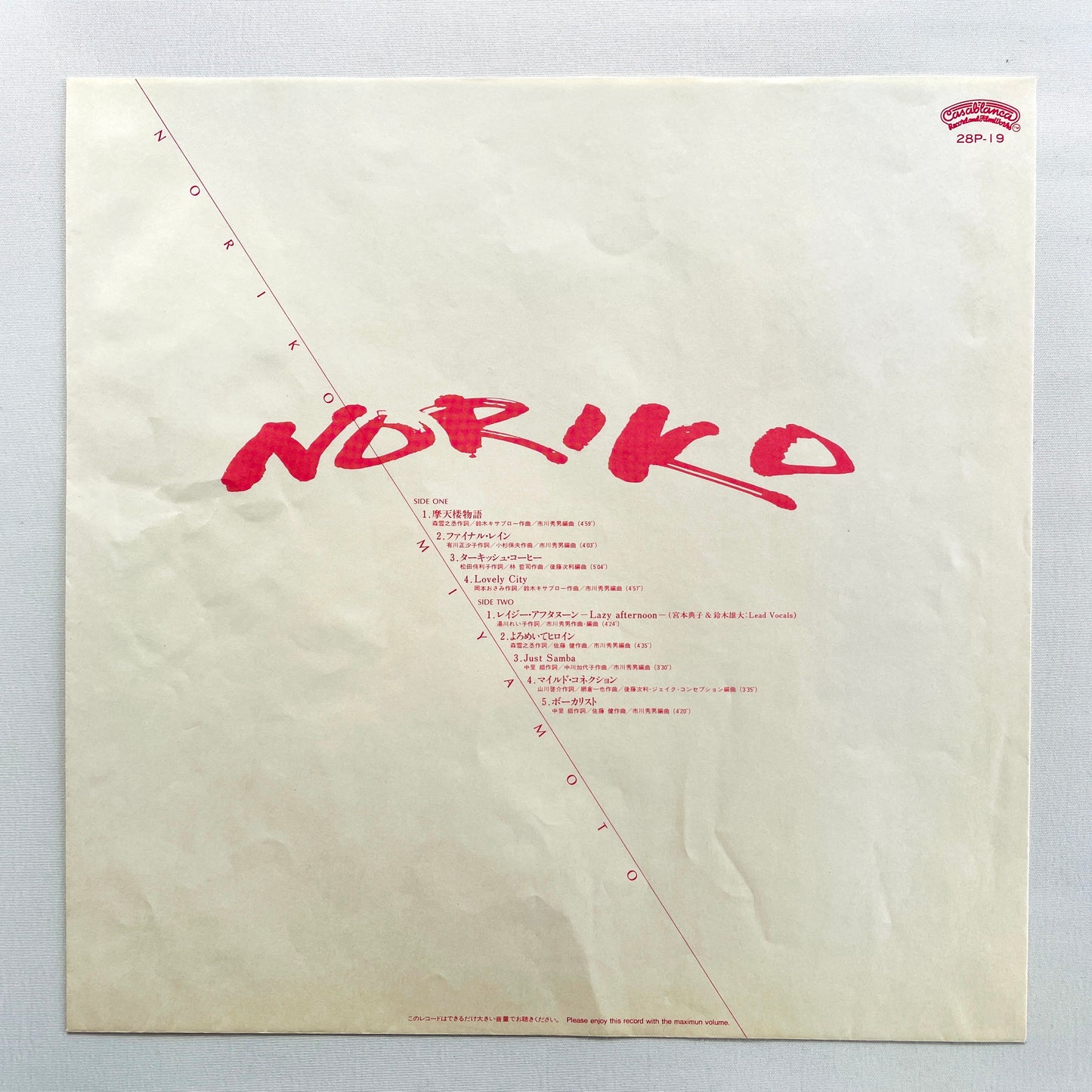 Noriko Miyamoto – Noriko (Original)