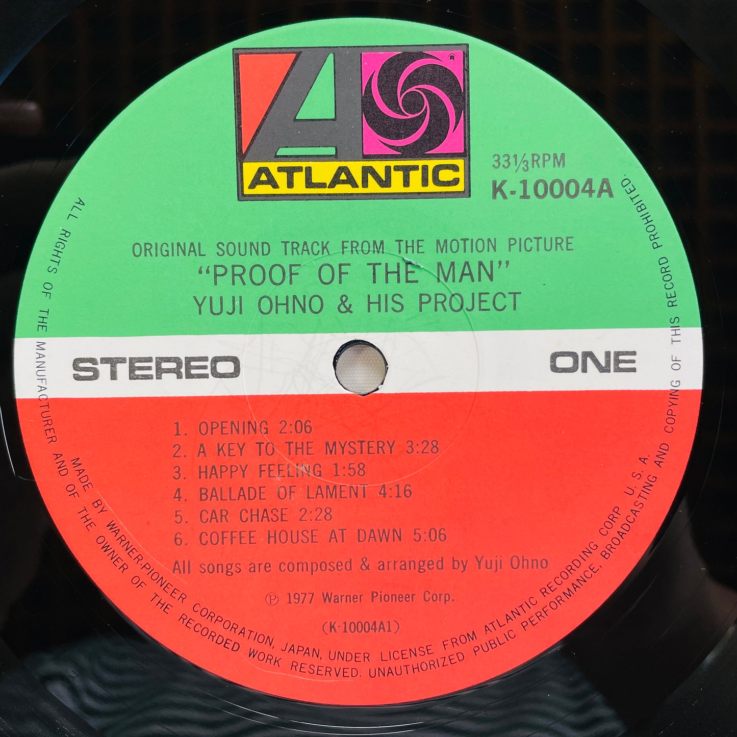 Yuji Ohno & His Project - Proof Of The Man (Original)