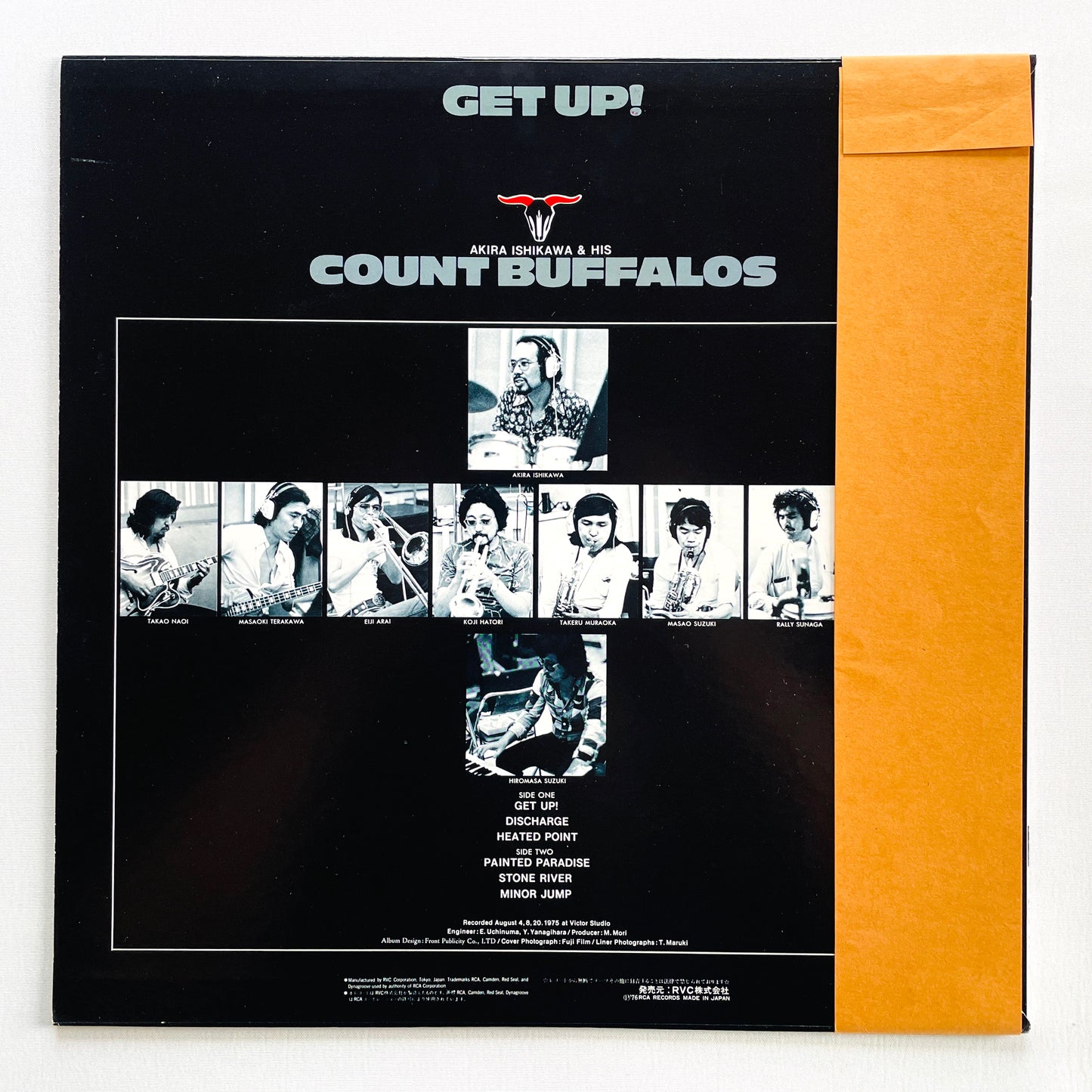 Akira Ishikawa & His Count Buffalos – Get Up! (2nd Pressing)