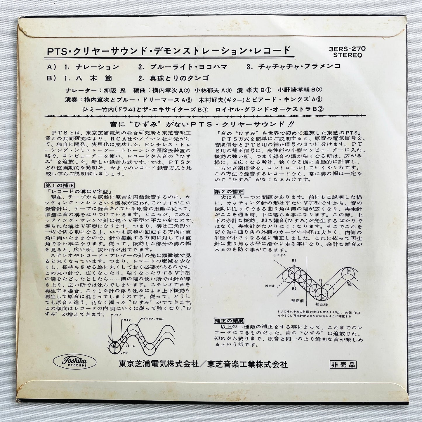 V.A. - Clear Sound Demonstration Record (Original 7") - Portal Records