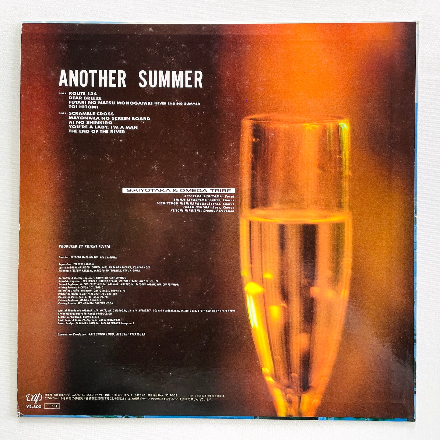 S. Kiyotaka & Omega Tribe - Another Summer (Original)