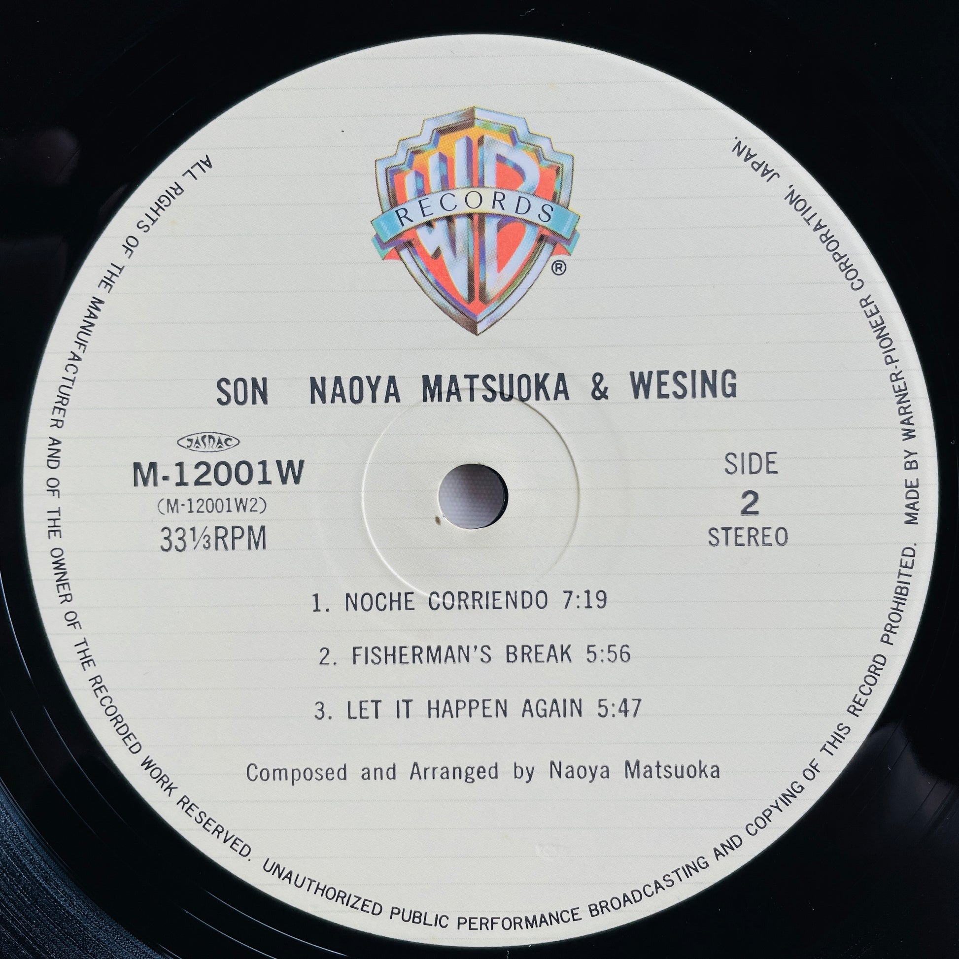 Naoya Matsuoka & Wesing – Son (Original) - Portal Records