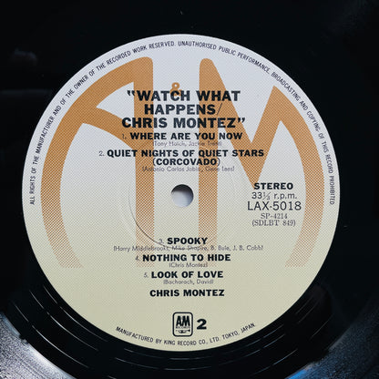 Chris Montez – Watch What Happens (Japanese Pressing)