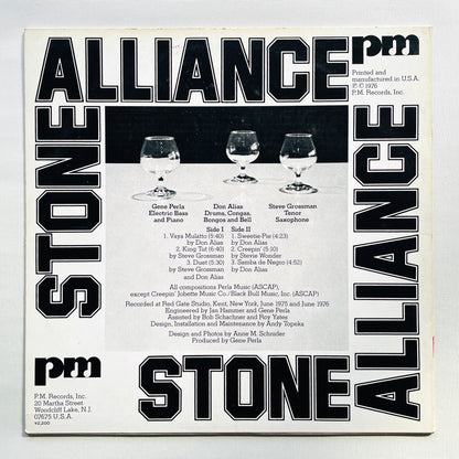 Stone Alliance - Self Titled (Japanese Pressing)