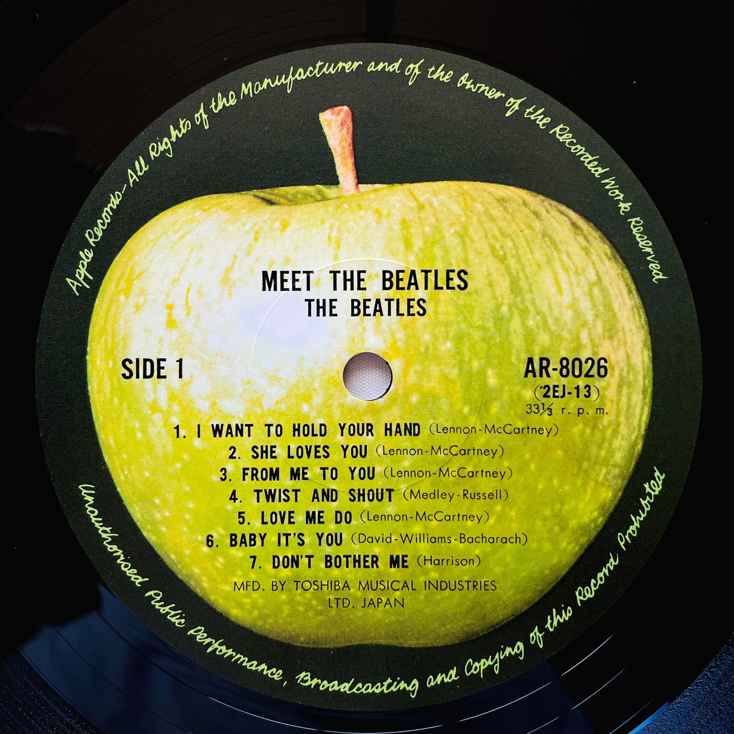 The Beatles – Meet The Beatles! (Flip-back sleeve)