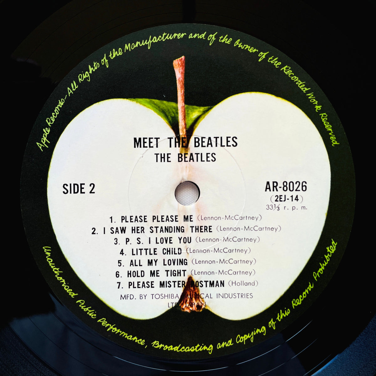 The Beatles – Meet The Beatles! (Flip-back sleeve) - Portal Records