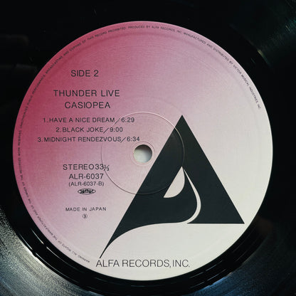 Casiopea - Thunder Live (1st Cover, Original)