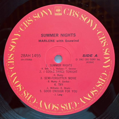Marlene With Seawind - Summer Nights (Original)