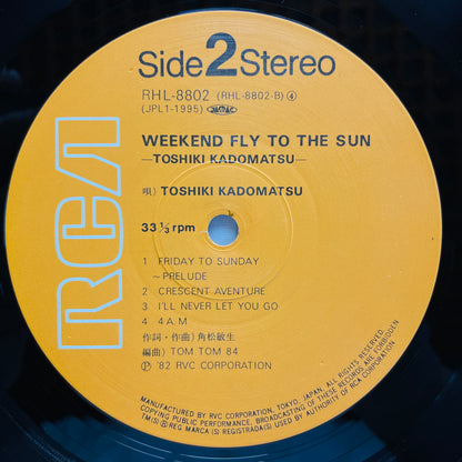 Toshiki Kadomatsu - Weekend Fly To The Sun (Original) - Portal Records