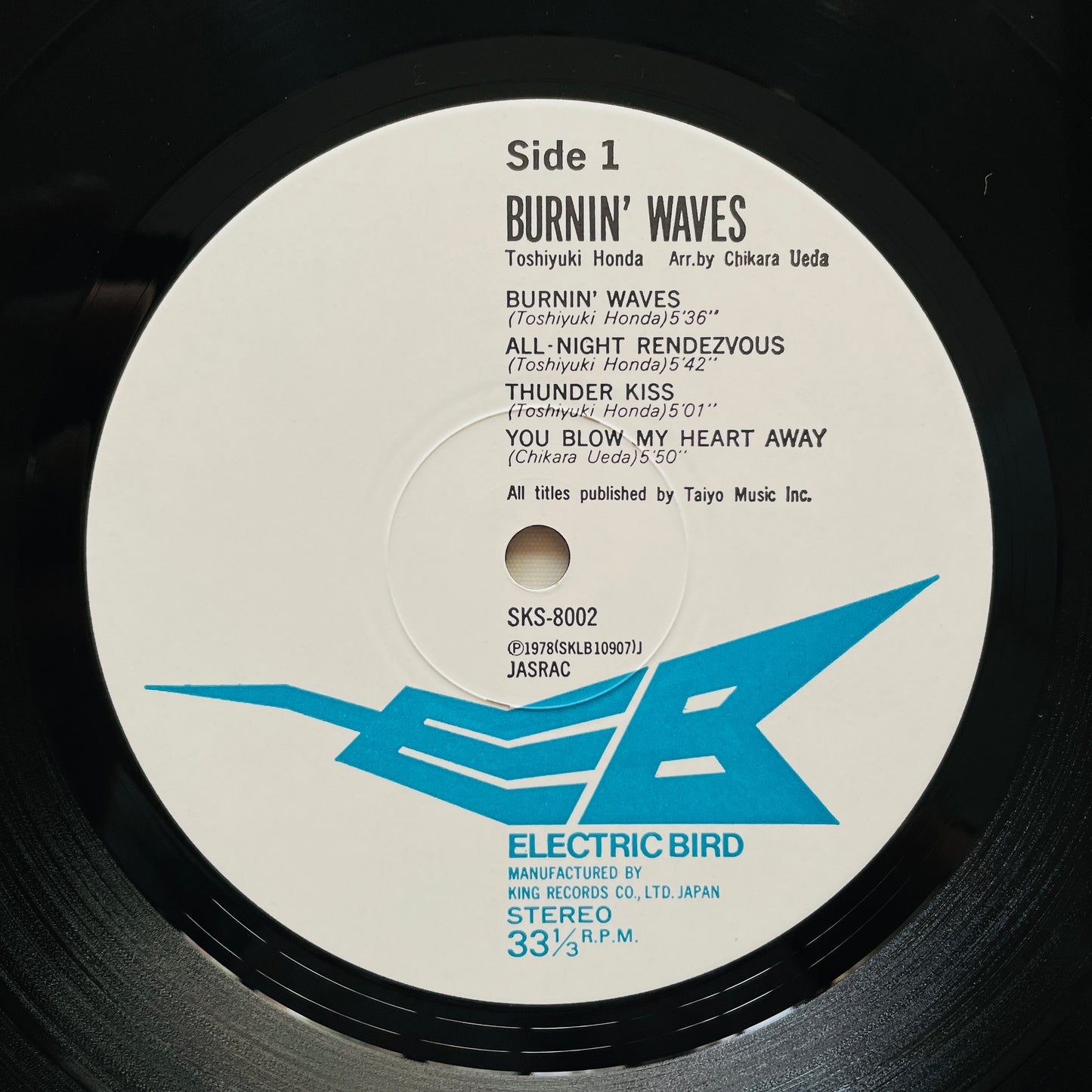 Toshiyuki Honda – Burnin' Waves (Original)