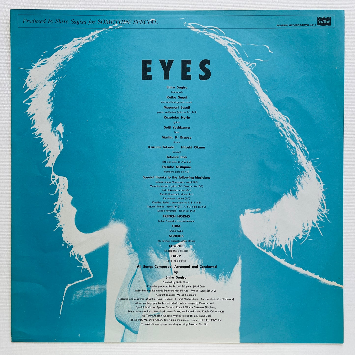Shiro Sagisu With Somethin' Special – Eyes (Original, Promo)