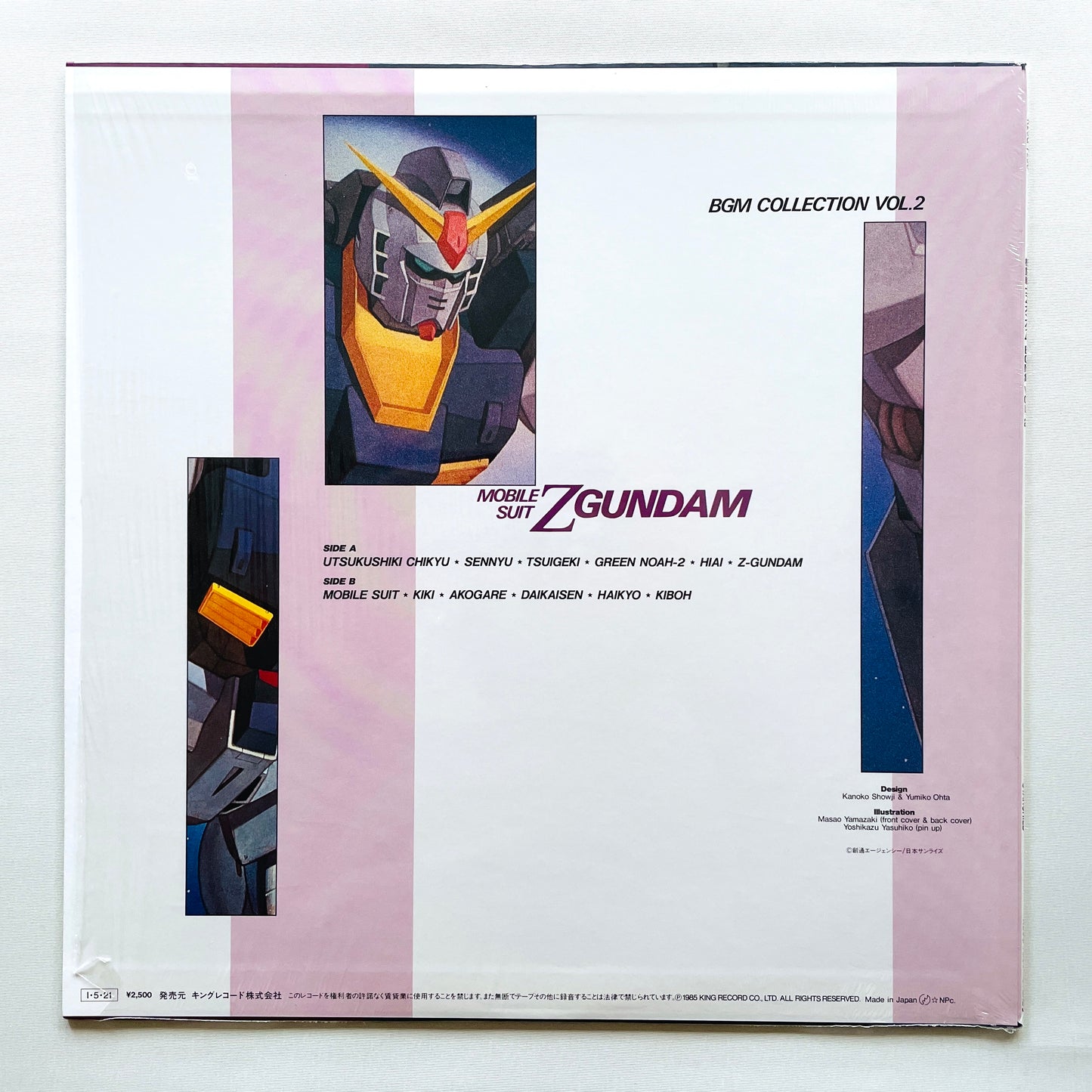 Shigeaki Saegusa - Mobile Suit Z Gundam BGM Collection Vol.2 (Original)