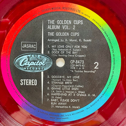 The Golden Cups – Album Vol. 2 (Original, Red Vinyl)