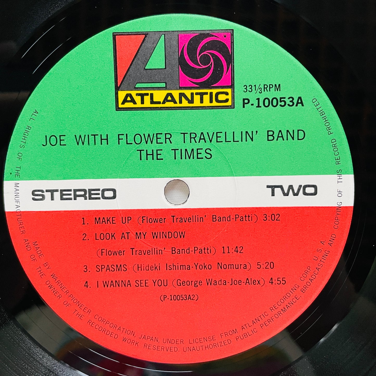 Joe With Flower Travellin' Band – The Times (Original)