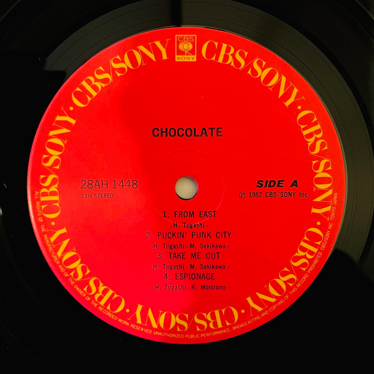 Chocolate - Self Titled (Original) - Portal Records