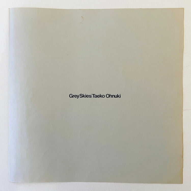 Taeko Ohnuki – Grey Skies (Original) - Portal Records