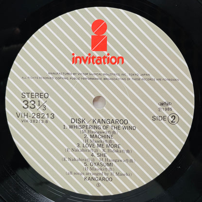Kangaroo – Disk (Original) - Portal Records
