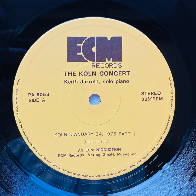 Keith Jarrett - The Köln Concert (Japanese Pressing)